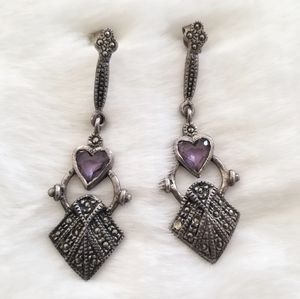Vintage Rustic 925 Earrings